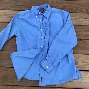 Blue Abercrombie & Fitch Button Up